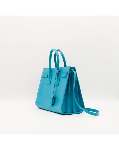 Le Sac de Jour Saint Laurent bleu- 25x31,5x14,5 cm -Très bon état