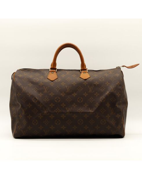 The Speedy 30 Épi Marron Louis Vuitton marrone scuro - 30x21x17 cm - Ottime condizioni