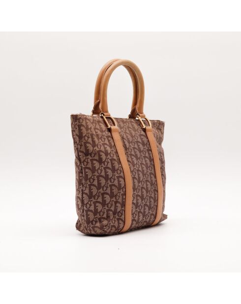 Die braune Dior Trotter Tragetasche - 25,9x24,1x7,6 cm - Guter Zustand