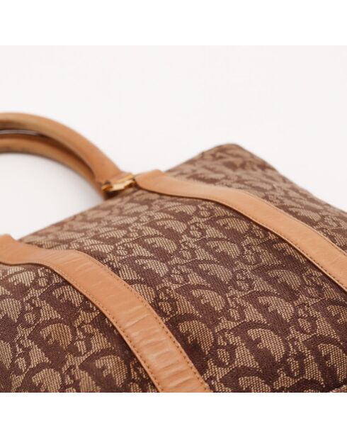 Die braune Dior Trotter Tragetasche - 25,9x24,1x7,6 cm - Guter Zustand