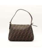 Le Zucca Mamma Baguette Fendi dunkelbraun - 27x19,5x12 cm - Sehr guter Zustand