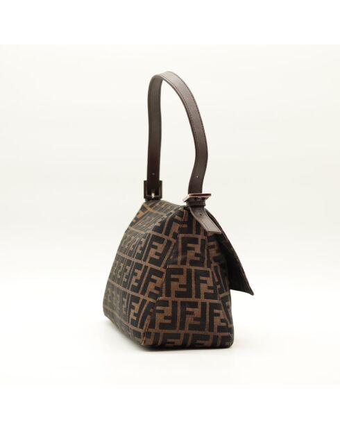 Le Zucca Mamma Baguette Fendi dunkelbraun - 27x19,5x12 cm - Sehr guter Zustand