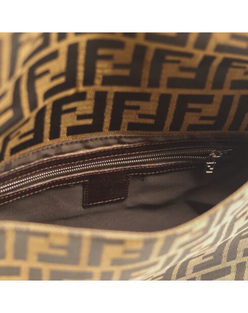 Le Zucca Mamma Baguette Fendi dunkelbraun - 27x19,5x12 cm - Sehr guter Zustand