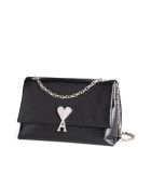 Bolso Le Vou-Vous Ami Paris - negro - 33x19x13 cm - Nuevo