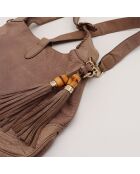 El nuevo Jackie Gucci de cuero marrón - 29x35x5 cm - Muy buen estado