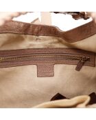 El nuevo Jackie Gucci de cuero marrón - 29x35x5 cm - Muy buen estado