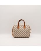 Tracolla The Speedy 25 Louis Vuitton beige grigio - 25x19x15 cm - Buone condizioni