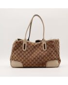 Borsa The Princy Gucci beige/marrone - 38x22x9 cm buone condizioni