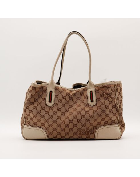 Borsa The Princy Gucci beige/marrone - 38x22x9 cm buone condizioni