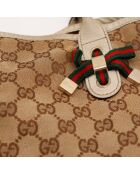 Borsa The Princy Gucci beige/marrone - 38x22x9 cm buone condizioni