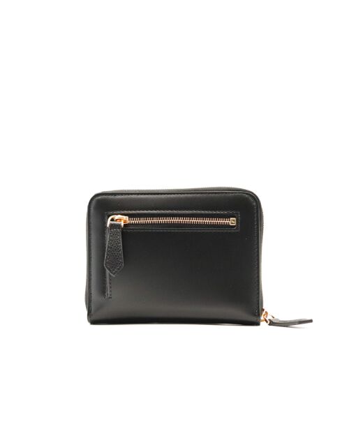 Portafoglio con zip nero Fendi Diamonds - 9x12,5x2 cm - Nuovo