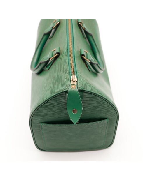 Le Speedy 30 Épi Vert Louis Vuitton vert foncé - 30x21x17 cm -Bon état
