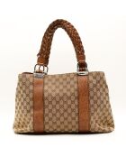 Die beigefarbene Gucci Tragetasche - 39x27x14 cm - Guter Zustand