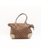The Gucci Charmy draagtas beige/bruin- 36x24x13 cm- Zeer goede staat