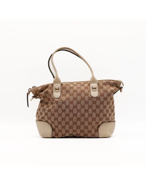 The Gucci Charmy Tragetasche beige/braun- 36x24x13 cm- Sehr guter Zustand