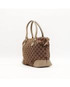 The Gucci Charmy draagtas beige/bruin- 36x24x13 cm- Zeer goede staat