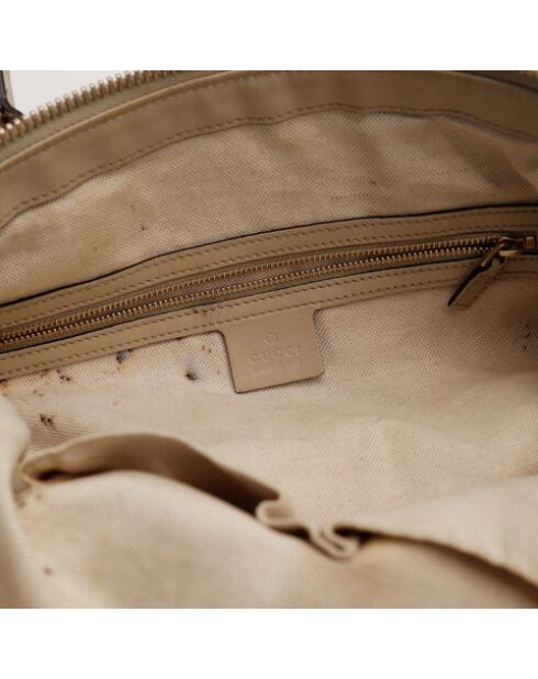 The Gucci Charmy draagtas beige/bruin- 36x24x13 cm- Zeer goede staat