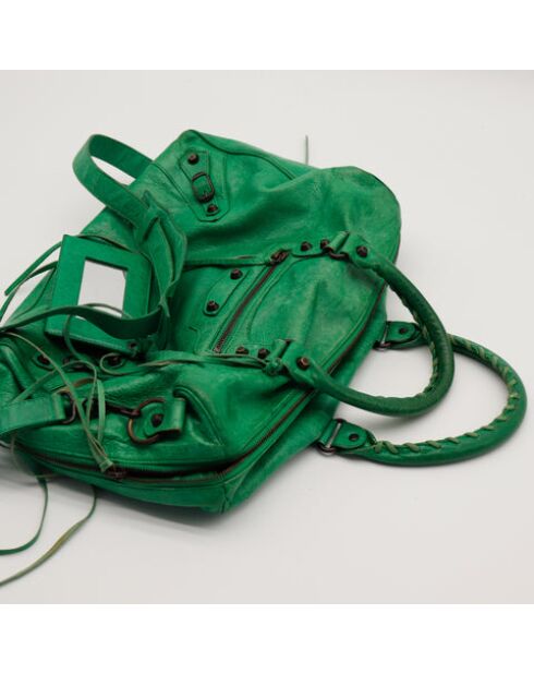 Le City Polly Balenciaga vert- 34,3 × 22,9 × 15,2 cm -Très bon état