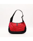 The Jackie Gucci nero/rosso- 30x20x4 cm - Buone condizioni