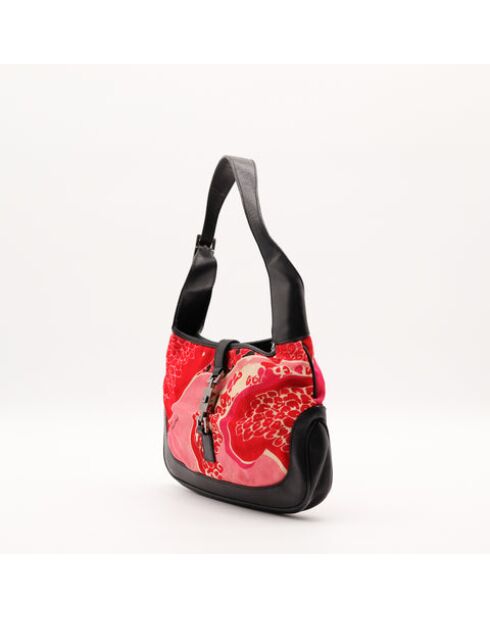 Le Jackie Gucci Noir/Rouge- 30x20x4 cm - Bon état