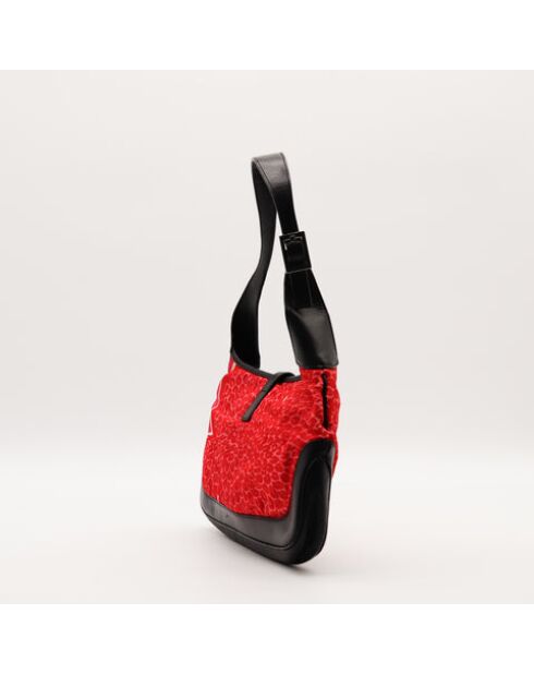 Le Jackie Gucci Noir/Rouge- 30x20x4 cm - Bon état