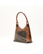 The Hobo Gucci caramello trasparente - 31x41x10 cm - Ottime condizioni