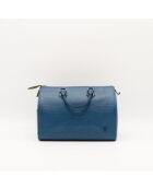 Die Louis Vuitton Speedy 30 Épi Bleu - 30x21x17 cm - Guter Zustand