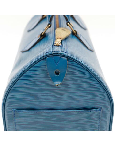 Le Speedy 30 Épi Bleu Louis Vuitton- 30x21x17 cm -Bon état