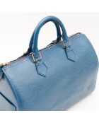 Die Louis Vuitton Speedy 30 Épi Bleu - 30x21x17 cm - Guter Zustand
