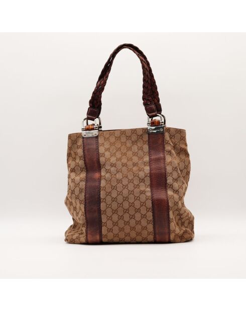 Le Tote Bag Gucci marron - 35x38x16 cm -Bon état