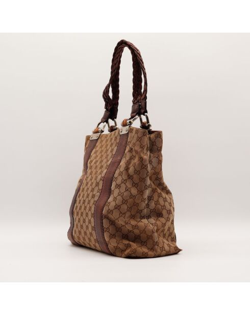 Le Tote Bag Gucci marron - 35x38x16 cm -Bon état