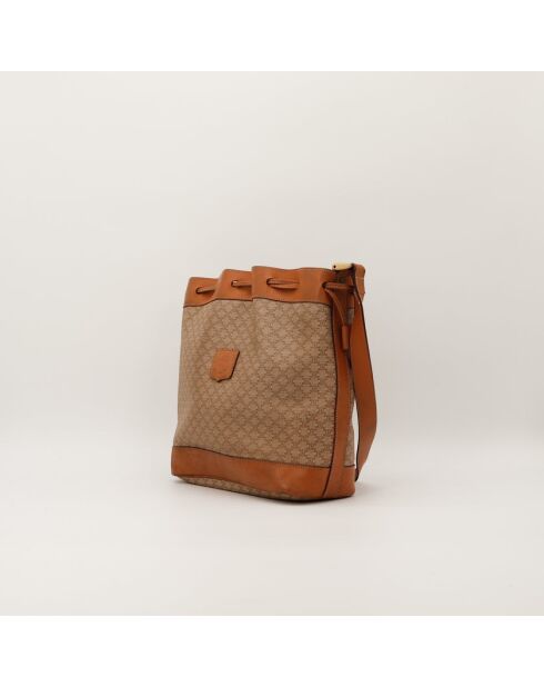 Le Seau Celine Macadam Marron- 26x30x14 cm -Bon état