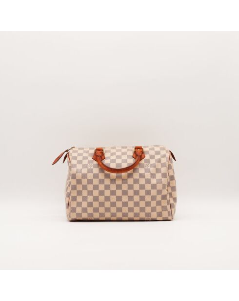The Speedy 30 Azur Damier Louis Vuitton beige claro - 30x21x17 cm - Buen estado