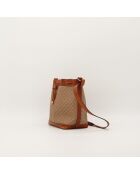 El cubo Celine Macadam beige - 23 × 21 × 14 cm - En buen estado