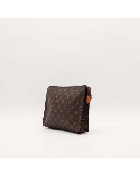 La Pochette Toilette 15 Louis Vuitton marron- Très bon état général