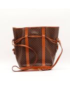 El cubo Celine Macadam, marrón, 26 x 32,5 x 14 cm, en buen estado