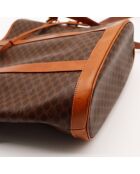 El cubo Celine Macadam, marrón, 26 x 32,5 x 14 cm, en buen estado