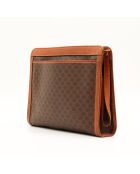 La custodia Celine Dragonne marrone scuro - 23x17 cm - Ottime condizioni