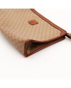 La Pochette Celine Macadam Beige/marron- 23x14 cm -Bon état