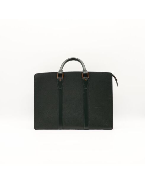 Le Porte-Documents Rosan Taiga Louis Vuitton Vert Sapin- 41x30x8 cm- Bon état