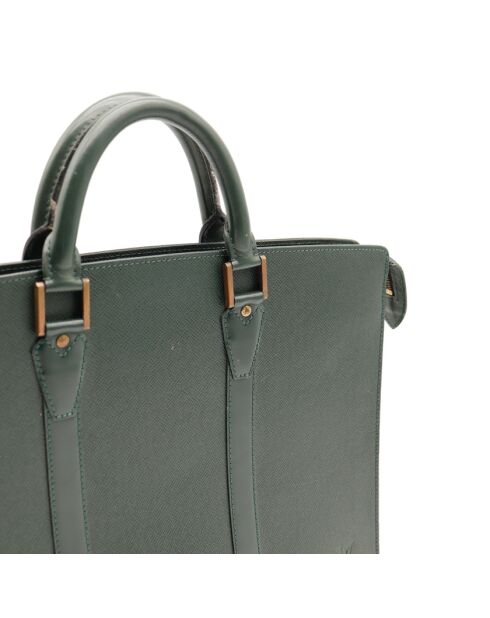 Le Porte-Documents Rosan Taiga Louis Vuitton Vert Sapin- 41x30x8 cm- Bon état