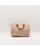 The Speedy 30 Azur Damier Louis Vuitton beige- 30x21x17 cm -Muy buen estado