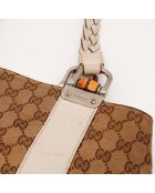 The Gucci Bamboo Tragetasche beige/braun - 39x27x14 cm - Sehr guter Zustand