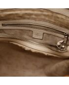 The Gucci Bamboo Tragetasche beige/braun - 39x27x14 cm - Sehr guter Zustand