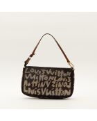 De Louis Vuitton Graffiti Accessories Pouch bruin - 21x13x3,5 cm - Goede conditie