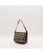 De Louis Vuitton Graffiti Accessories Pouch bruin - 21x13x3,5 cm - Goede conditie