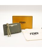 Peekaboo Fendi matcha groene kaarthouder - 13x8x1 cm - Nieuw