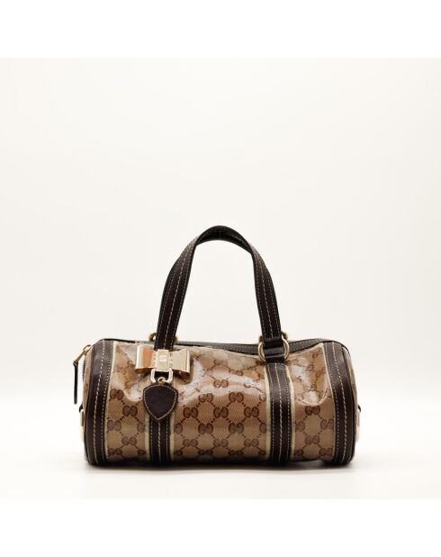 Le Papillon Gucci rose poudré - 27x15x5 cm marron -Bon état