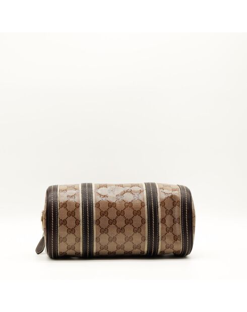 Le Papillon Gucci rose poudré - 27x15x5 cm marron -Bon état