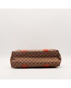 The Gucci bruin/oranje draagtas - 39x27x14 cm - Zeer goede staat